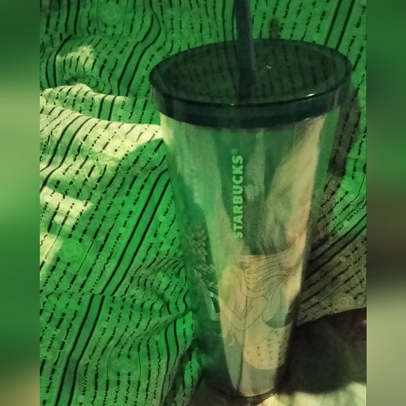 NWT Starbucks 2022 NEW* Mermaid Frosted Iridescent Tumbler - Picture 6 of 10